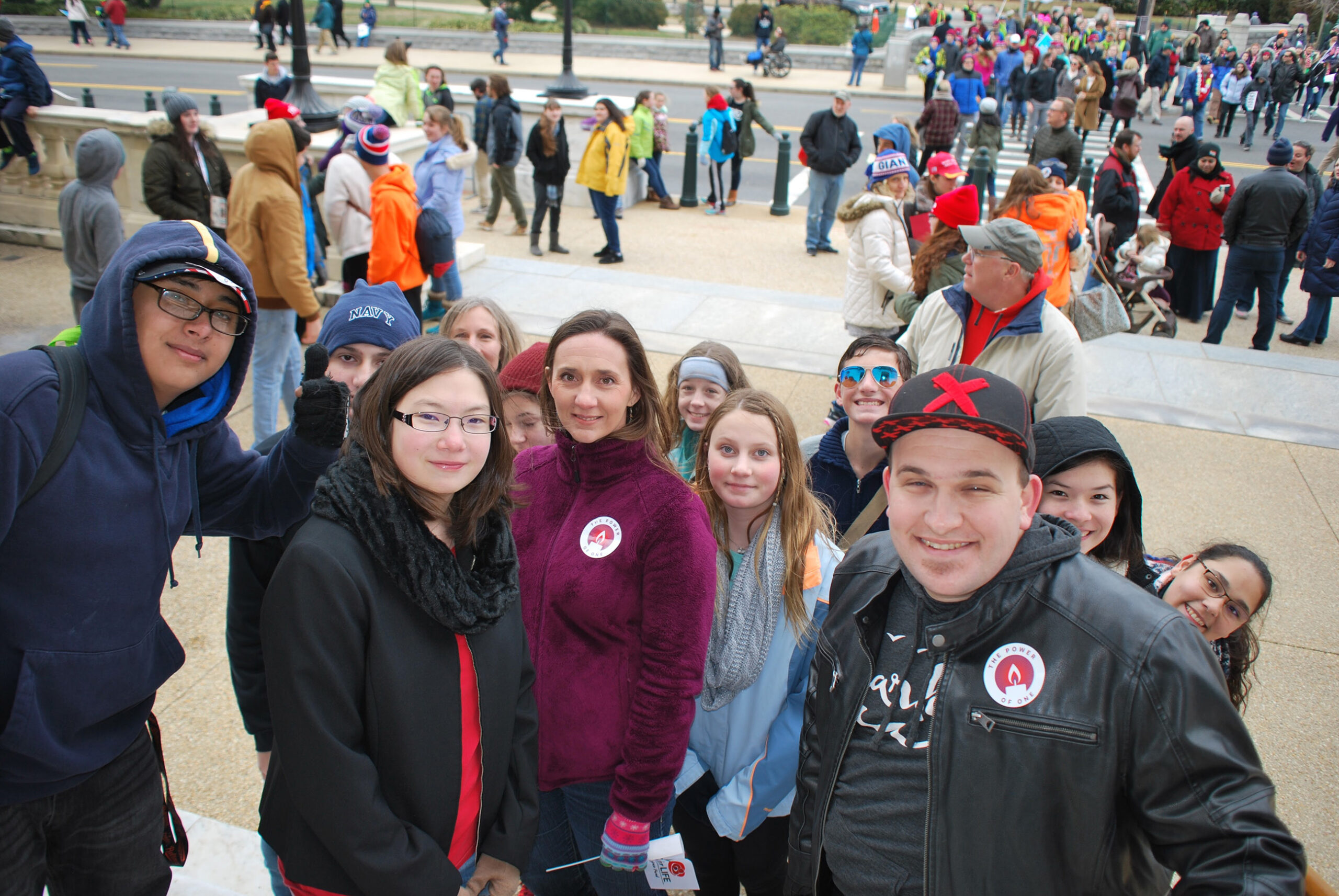 Students from VA and across the nation with Purcellville Resident Daniel